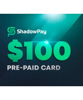 Shadowpay.com $100 Pre-paid Card Key GLOBAL